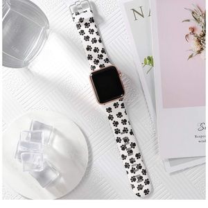 Kolek band for Apple Watch 38mm paw print pattern